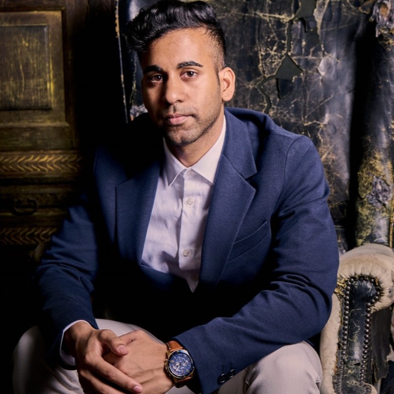Rishi Mancham, co-founder Kamer van Spanje en CEO LeyOS.ai